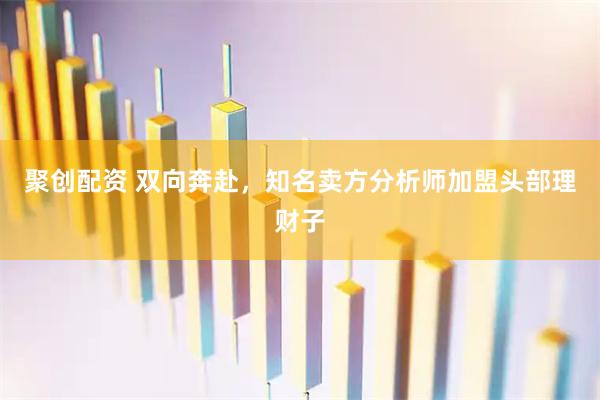 聚创配资 双向奔赴，知名卖方分析师加盟头部理财子