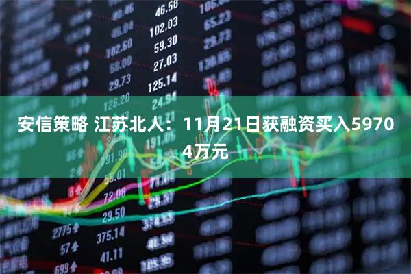 安信策略 江苏北人：11月21日获融资买入59704万元